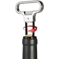 Abrepuertas De Vino Con Dos Agujas Retirador De Corchos Para Casa Comedor Hotel Barra Multiusos Ecológico Acero Inoxidable - details 2