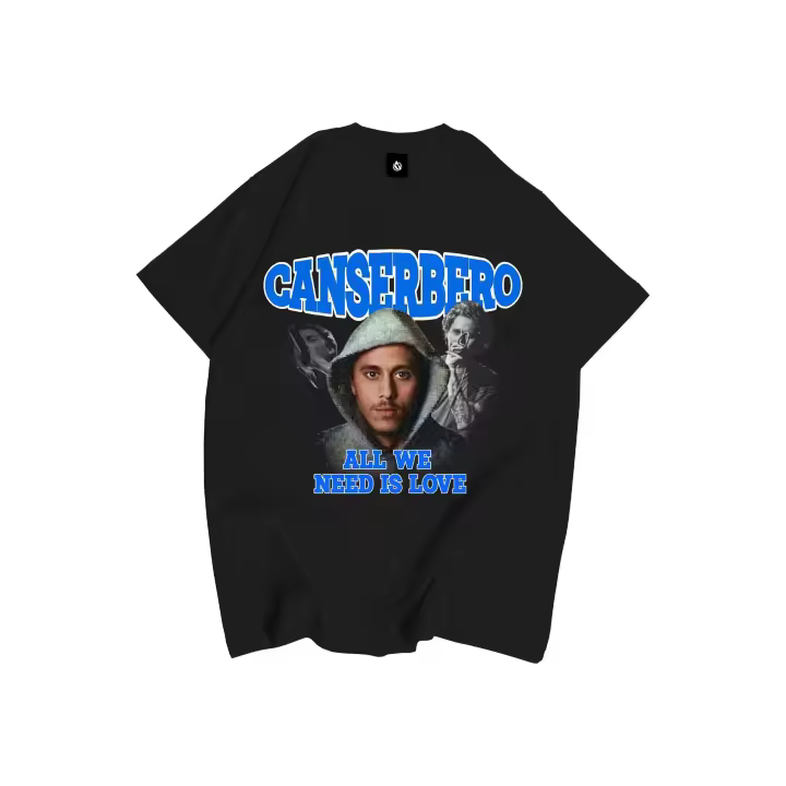 Camiseta Clan Negra Canserbero All We Need Is Love Tee - 1