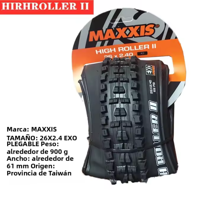 MAXXIS HIGH ROLLER Ⅱ Pneu MTB Para Bicicleta 27.5x2.50WT 27.5x2.40 27.5x2.30 27.5er Neumático De Alto Rendimiento Para Montaña - 1