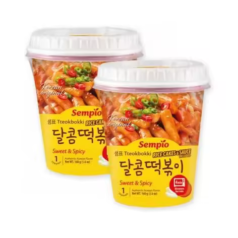 Sempio Instant Theokbokki Sweet & Spicy 160gr - 1
