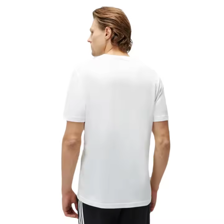 Camiseta Adidas Essentials Blanco Ic9286 T Shirt Hombre - 1