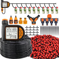 MUCIAKIE Juego De Timer De Jardín Inteligente 20M Con Sensor De Lluvia Controlador Automático De Riego IPX5 Impermeable Para Granjas - details 1