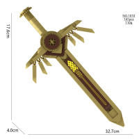 Juguete De Construcción Skibidi Toilet Bloque De Oro Modelo De Hombre Del Reloj Titan Monitor De Batalla Mejorado Puzzle De Artesanía Para Niños - details 14