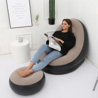 OTAUTAU Sofá Inflable Con Taburete Estuche Reclinable Portátil Para Camping Y Jardín Color Único Producto SF029 - details 7
