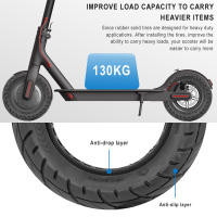 Pneumático Sólido De Goma 10x2.50 Para Scooter Eléctrico Xiaomi M365 pro 1S Neumático Antigoteado Tubless Piezas De Repuesto - details 6