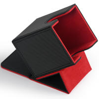 Caja De Almacenamiento De Tarjetas MTG Deck Box De Cuero PU Para Juegos De Cartas TCG Capacidad Para 100+ Tarjetas Con Fundas - details 7