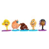Figuras EMOJI MOVIE - Juego de figuras coleccionables - PACK de 5 FIGURAS - Figuras basadas en la película - Just Play - Mayores de 3 años - details 0