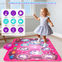 Tapete Educativo De Música Grande 90x90cm Para Niños Con Teclado De Luces Y 3 Modos De Juego Tapete De Baile Electrónico Infantil - details 10