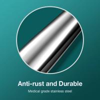 Tijeras De Manicura Para Cutículas Y Piel Muerta Acero Inoxidable Herramienta De Cortador Y Empujador Para Uñas - details 3