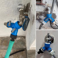 Conector Rápido De Vía Y Para Riego Jardín 3/4'' Hembra Válvula De Desviación Plástico Controlador De Agua Para Lavado De Coche - details 11