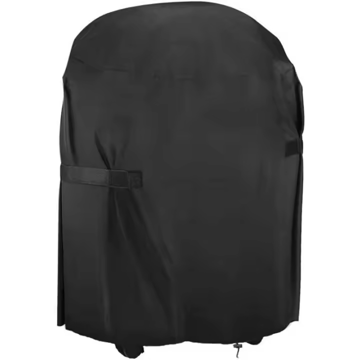 Funda para barbacoa, redonda, de tela Oxford 420D, para exteriores, impermeable, resistente al viento, a los desgarros y a los rayos UV (71 x 68 cm) - 1