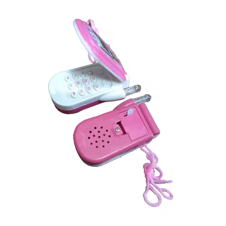 Juguete Educativo De Teléfono Móvil Para Niñas Juguete Interactivo Para Padres Y Niños Regalos Navideños Con Música Y Luz - 1