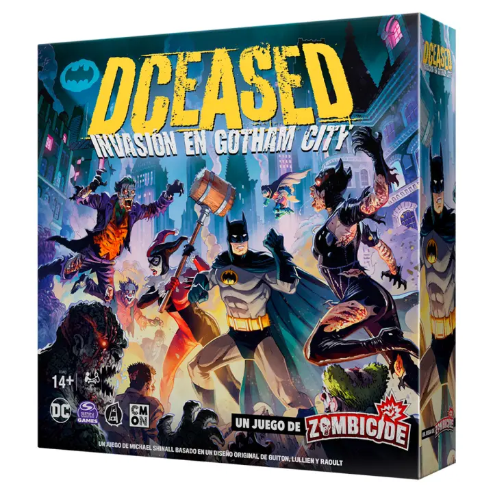 JUEGO DE MESA DCEASED GOTHAM CITY OUTBREAK - Nuevo a estrenar - Asmodee - Juego de Tablero - PREVENTA - Lanzamiento 11/04/25 - 1