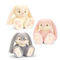 Keel Toys Peluche Conejos Patchfoot  con orejas caídas 30 cm Keeleco (1 unidad, modelos surtidos, se envían aleatoriamente , si desea uno en concreto nos lo comunique por chat) - details 0