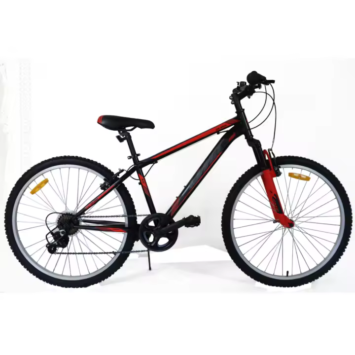 Umit Bicicleta de Montaña Rueda 26" XR-260 Negra-Roja 7 Velocidades - 1