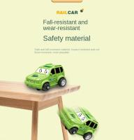 Juguete Educativo Para Niños Asamblea DIY De Coche Eléctrico Con Vía Automática Escena De Ciudad Construcción Regalo De Día De La Tierra - details 9