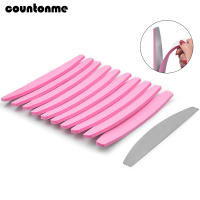 Archito De Uñas De Acero Inoxidable Con 10 Piezas De Papel De Lijar Repuesto Adhesivo Pads De Mano Doble Lado Remover Callos - details 0