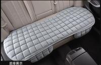 Juego De Cubiertas De Asiento De Coche De Peluche Protector Antisalpicaduras Universal Para Automóviles SUVs Sedanes Hatchbacks Camiones Capa De Cojín Delantero/trasero En Negro Gris Beige - details 13