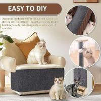 Protector De Esquinas Para Gatos Con Tapete De Rascado Y Cinta Nano Antisuciedad Para Muebles Sofá Alfombra Trimmable Para Gatos Domésticos Internos - details 3