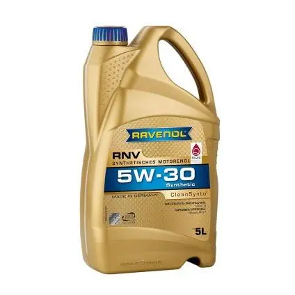 Aceite de Motor Sintético RAVENOL RNV SAE 5W-30 - 5 L | Aprobaciones RENAULT RN17 - 1
