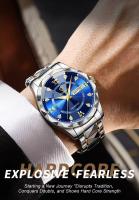 Reloj De Pulsera Para Hombre BINBOND Marca Top Lujo Resistente Al Agua Luminoso Con Fecha Y Día De La Semana Reloj De Acero Inoxidable Cuarzo - details 21