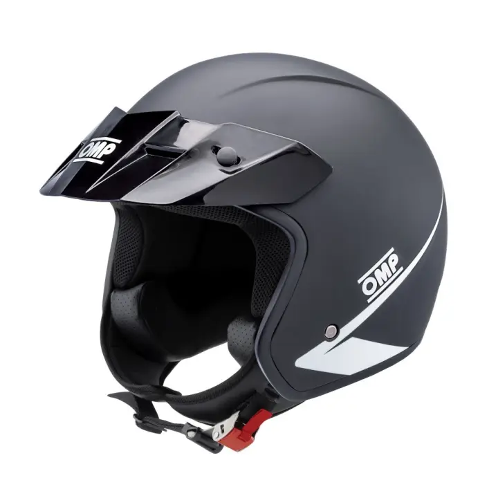 CASCO OMP STAR ECE 22.06 NEGRO MATE TALLA S - 1