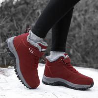 Botas De Nieve Para Hombres Calidad Superior Casual Impermeables Calientes Invierno Zapatos De Senderismo Montañismo Exterior Sneaker Trekking - details 4