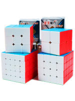 Cubo Mágico Shengshou Legend Sin Pegatinas Para Niños Y Adultos Juguetes De Rompecabezas Rotativos Suaves 2x2 3x3 4x4 5x5 - details 0