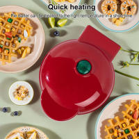 Mini Horno Eléctrico Multifuncional Para Galletas Y Sándwiches Antiadherente Para Desayuno En Casa Máquina De Hornear Postres - details 14