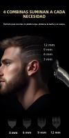ENCHEN BEARDO Afeitadora Eléctrica Para Hombres Multiusos Corte De Cabello Y Cuerpo Trimmer Facial Con Bloqueo De Seguridad 4 Boquillas Tipo-C Recargable - details 3