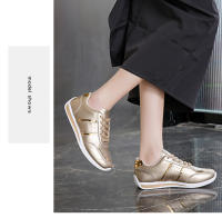 Zapatos De Mujer Casual Transversal De Primavera Y Otoño Verano Transpirables Con Correa Para Deporte Zapatos Vulcánicos Planos Sin Tacón - details 7