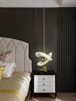 Lámpara Colgante Nórdica Para Techo Con Luz LED Rotativa Multi-Estilo Iluminación Interior Decorativa Para Dormitorio Y Sala - details 16