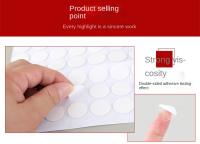 Cinta Adhesiva Doble Cara Nano Gel Transparente Para Manualidades DIY Poster Pegatinas Trasladables Y Sin Rastro Paquete De 50/70 Piezas - details 0
