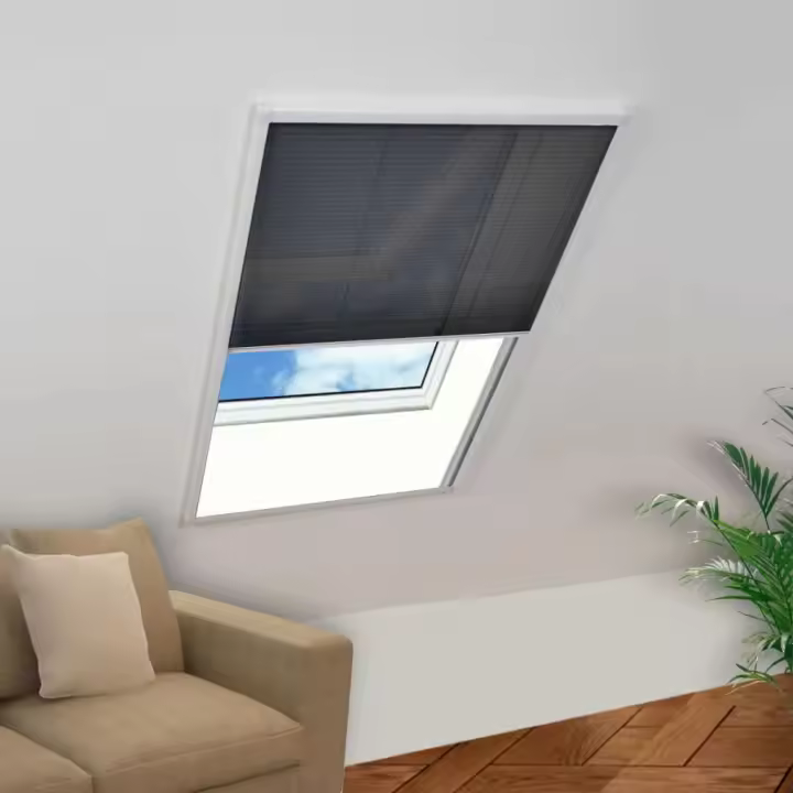 Mosquitera plisada para ventanas aluminio 80x100cm - 1