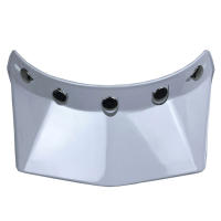 Visera Universal Para Casco De Motocicleta Con 5 Snap Pantalón De Bocina Y Escudo De Viento Tamaño Approx 25x22cm - details 15