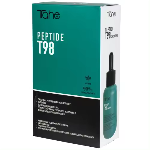 Tahe Pack Concentrado 50 ml + Champú Peptide T98 | Programa completo anticaída densificante con péptidos Pack que incluye los productos Concentrate Peptide T98, un tratamiento anticaída densificante, y Shampoo Peptide T98, champú anticaída densificante. - 1