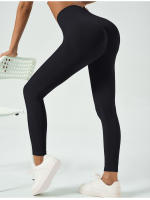 Pantalones De Yoga De Cintura Alta Para Mujer Sportwear Transpirable Leggings De Gimnasio Levantamiento De Glúteos Tights Deportivos - details 21