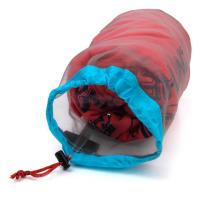 Bolsa De Almacenamiento Ultraligera De Malla Para Senderismo Y Escalada Bolsa De Limpieza Deportiva Con Cordón Para Camping S-XXL Unisex - details 6