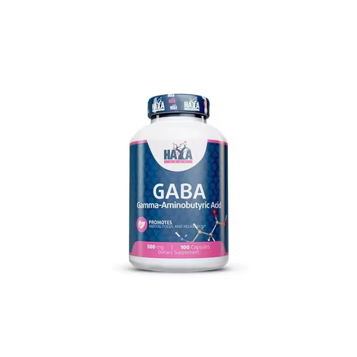 HAYA LABS Gaba 500  mg - 100 Caps. - 1