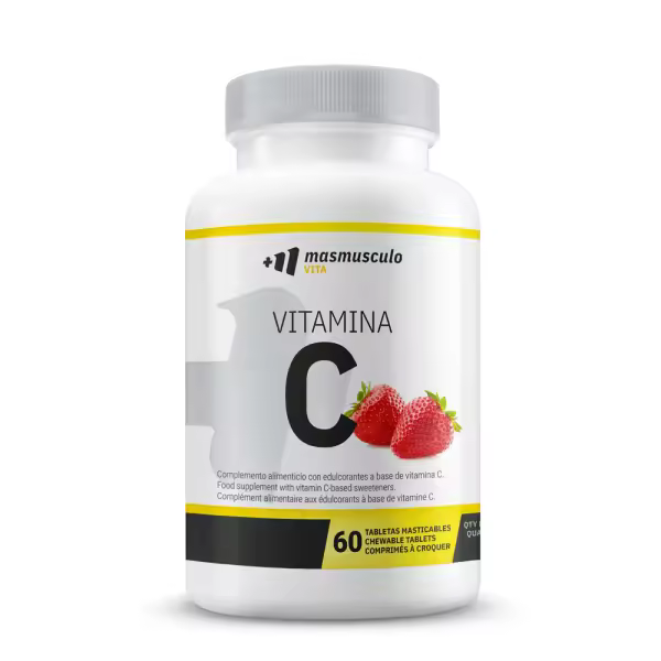 Vitamina C Masticable 1000mg - 60 Tabletas de MM Supplements - 1