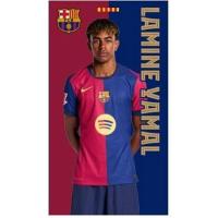 Barcelona Toalla Playa lamine Yamal, 70 x 140 cm, Barça, toalla lamine Yamal, toalla de barcelona, toalla de fútbol, fútbol barcelona, FCB, 100% microfibra, producto oficial, original. - details 0