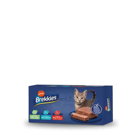 Brekkies Pack Tarrina Paté Para Gatos 600 Gr - 1