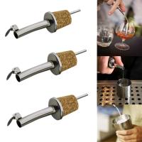 3pcs Tapón Para Botella De Vino Con Tapa Esmaltada Y Madera Eco-amigable Para Mantener El Vino Fresco Para Bodas Y Fiestas - details 1