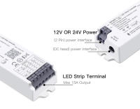 Controlador WiFi LED 5 En 1 Para Tira De Luz LED DC12V-24V Compatible Con Alexa Google Home RGBCCT RGBW Monocolor Control De Iluminación Inteligente - details 1