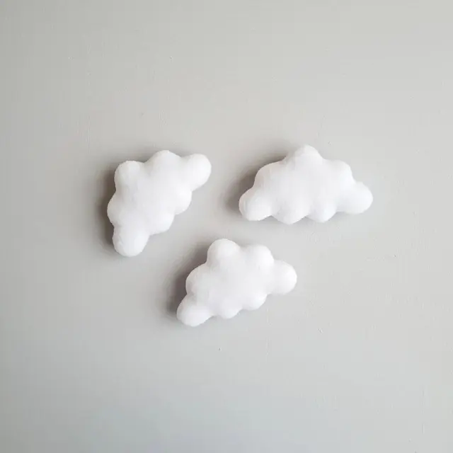 Accesorios Para Fotografía De Bebés Recién Nacidos Nubes De Globo Hechos a Mano Decoración De Fotografía De Estudio Accesorio De Fotografía Para Bebés De 0 a 6 Meses Unisex - 1