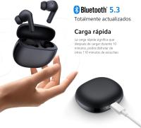 Xiaomi Redmi Buds 4 Active, Auriculares Intraurales Inalámbricos Bluetooth 5.3 de Ruido con IA para Llamadas, 28 Horas de Batería, Cancelación de Ruido en Llamadas, IPX4 Resistentes al Agua, Control Táctil, Colores: Negro o Blanco (Versión ESPAÑOLA) - details 5