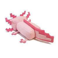Peluche De Axolotl De 25cm Juguete De Peluche Rosa Para Niños Regalo De Cumpleaños Decoración Para El Hogar Suave De PP Relleno - details 6