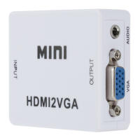 Convertidor De Video VGA a HDMI Con Audio Adaptador Compatible 1080P Para Notebook Xbox360 DVD PC HD TV Proyector - details 11
