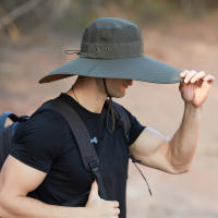 Gorro De Pesca Plegable Para Hombres Y Mujeres Protección UV Con Velo De Cuello Sombrero De Sol De Adulto Para Exterior Estilo Casual - details 34