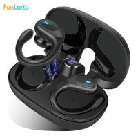 Auriculares Bluetooth 5.3 Deportivos Con Mango IPX7 Impermeables Wireless 75 Hrs Pantalla LED Botones Físicos Para Videojuegos Y Oficina - details 1